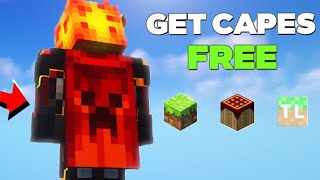 How To Get Free Minecraft Capes No Clickbait [upl. by Nnaillek]