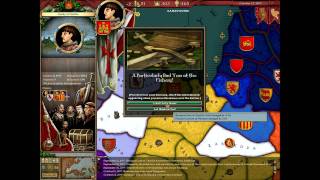 Lets Play Crusader Kings Deus Vult  Part 10  Success in Spain Means Failure in Greece [upl. by Eenyaj]