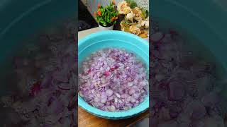 Resep bawang goreng shortsvideo cooking masaksimple [upl. by Pillihp]