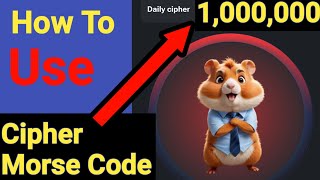 How To Use Daily Cipher Code In Hamster Kombat [upl. by Waldner979]