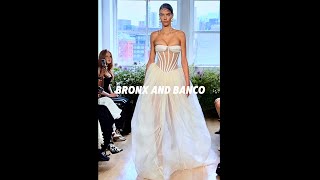 BRONX AND BANCO Fall 2024 collection  La Dance Blanche  Lingerie Couture or Bridal [upl. by Pani]