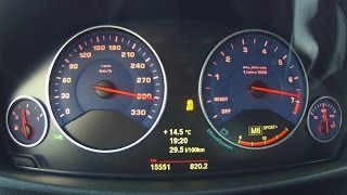 Alpina B3 BiTurbo 2014  acceleration 0300 kmh [upl. by Bjork608]