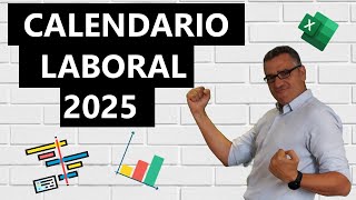 Calendario laboral 2025 [upl. by Aztirak123]