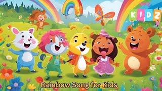 Rainbow Song  Fun Nursery Rhyme for Kids  Whiz Kidz World हिन्दी [upl. by Rabiah231]