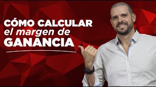 Cómo calcular el margen de GANANCIA de un producto o servicio [upl. by Nylinej]