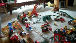 Geotrax Train Set with Helix [upl. by Kcirrag]