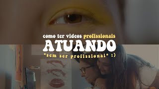 Tenha um portfÃ³lio profissional de ATRIZ [upl. by Alysia]