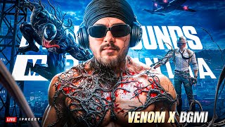 VENOM x BGMI FIRST LOOK IN HDR 😱💥 BGMI LIVE ON 2K GRAPHICS [upl. by Arved]