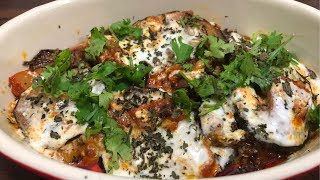 AFGHANI BORANI EGGLANT RECIPEFRIED EGGPLANT\ BY AROOSHS HEALTHY KITCHEN [upl. by Tullusus]