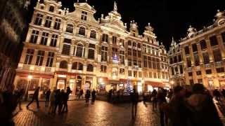 Dynamic illumination for Grand Place Brussels [upl. by Ilamad]