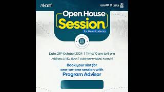 Explore Your Future at Al Nafis Open House Session  Oct 26 Karachi  Limited Seats Available [upl. by Llehsyar]