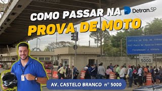 PROVA DE MOTO DETRANSP Única Pista de São Paulo [upl. by Weaver]