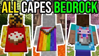 How To Get EVERY CAPE In Minecraft Bedrock [upl. by Lael]