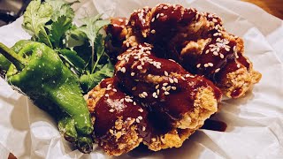 Fried Chicken  Karaage  Dakgangjeong  Frittiertes Hähnchen  einfach selbst gemacht Vergiss KFC [upl. by Yonah]