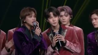 NCT Haechan singing Cinta Luar Biasa at Indonesian Television Awards  Vlive [upl. by Orecic]