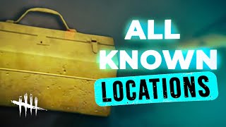 All Golden Toolbox Locations in Dead by Daylight 2023  Into The Fog [upl. by Anit]