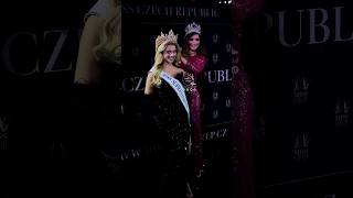 Justyna Zednikova Miss Supranational Czech Republic 2024 Crowning Moment Miss Czech Republic 2023 [upl. by Sneve]