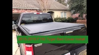 2015  2019 Ford F150 Tyger Bed Cover Install  How To [upl. by Sears]