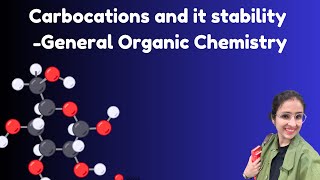 Carbocations in 5 minutes  General Organic Chemistry  science chemistry [upl. by Araihc]