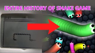 The entire history of snake game i guess [upl. by Assirahc]