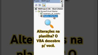 🔍 O Que Mudou Nesta Célula  Excel VBA [upl. by Rihat]