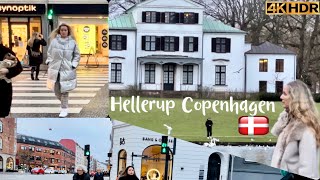 Copenhagen 🇩🇰 Denmark Most Expensive Place Hellerup  4K Walking Tour HDR [upl. by Imyaj128]