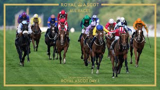 ALL RACES  Royal Ascot  Day 1  18th June 2024 [upl. by Derby]