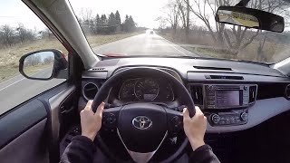 2014 Toyota RAV4 XLE AWD  WR TV POV Test Drive [upl. by Mendive935]