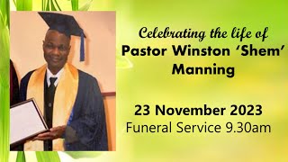 Celebrating the life of Pastor Winston Shem Manning [upl. by Sacram200]