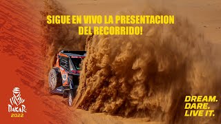 Dakar2022  Sigue en vivo la presentación del recorrido [upl. by Nasus]