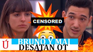 🔥 Bruno le toca el c a Maialen en DIRECTO y desata OT 2020 [upl. by Ihc]