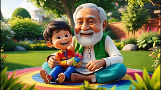 Dada Pota Poem  Heartwarming Urdu Nursery Rhyme for Kids  Cartoon Song  Hathi Raja amp More [upl. by Fronniah]