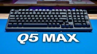 Keychron Q5 Max Review  Barebones vs Prebuilt [upl. by Ahsenac]