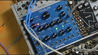 Strymon Starlab Timewarped Reverberator  How Does it Sound [upl. by Yelssew]