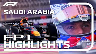 FP1 Highlights  2024 Saudi Arabian Grand Prix [upl. by Ylrac57]