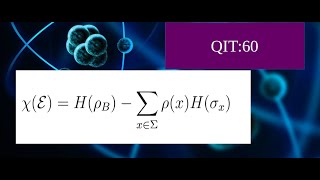 Quantum information theory 60 Proof of Holevo bound and an example [upl. by Bryce]