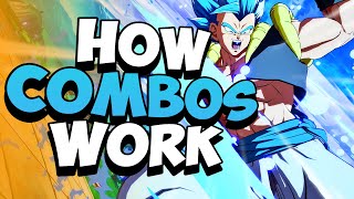 HOW COMBOS WORK  Dragon Ball FighterZ Combo Theory Guide [upl. by Koenig]