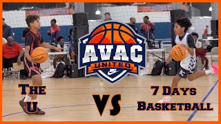 7 days vs The U  AVAC Fall Jamboree  13u Boys  11042024  AVAC 2023 [upl. by Mckeon463]