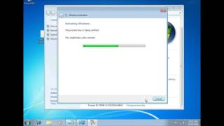 Windows 7 Tutorial  Activate Windows 7 With Product Key [upl. by Rome]