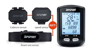 IGPSPORT igs10s sensor usage tutorial [upl. by Laetitia]