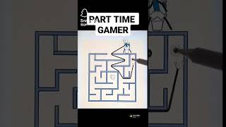 PART TIME GAMER 😅😅😄😄👌👍 parttimegamer gamer palygames children funny gamevlogs [upl. by Ahsyt]