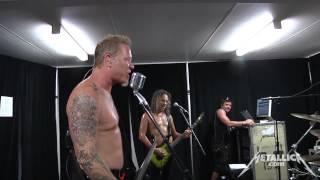 Metallica  Sound Check Soundwave 2013 Brisbane [upl. by Annaeerb481]