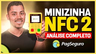 Minizinha NFC 2  Ainda Vale a Pena a máquina de cartão do PagBank [upl. by Lerrad501]