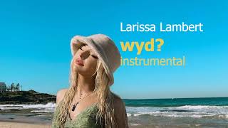 Larissa Lambert  wyd Instrumental by ronniekayy [upl. by Orfield801]