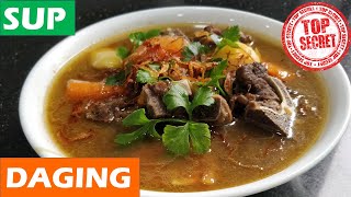 Resepi Sup Daging Simple [upl. by Maurice497]