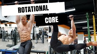 8 Intense Rotational Core Exercises [upl. by Refynnej]