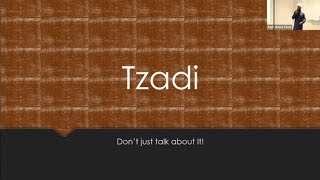 Tzadi Dont just talk about it [upl. by Orton]