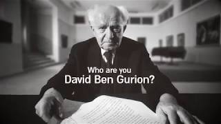 History  Israels 1st Prime Minister Ben Gurion [upl. by Monahon]