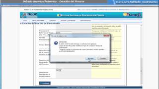 Subasta Inversa Electrónica  Creación del Proceso  Entidades Contratantes [upl. by Ymeon]