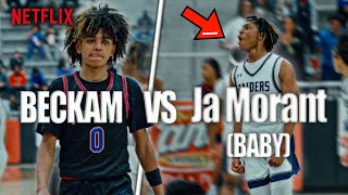 BECKHAM BLACK FACES BABY JA MORANT ROUND 2 OF PLAYOFFS GETS HEATED [upl. by Barbur]